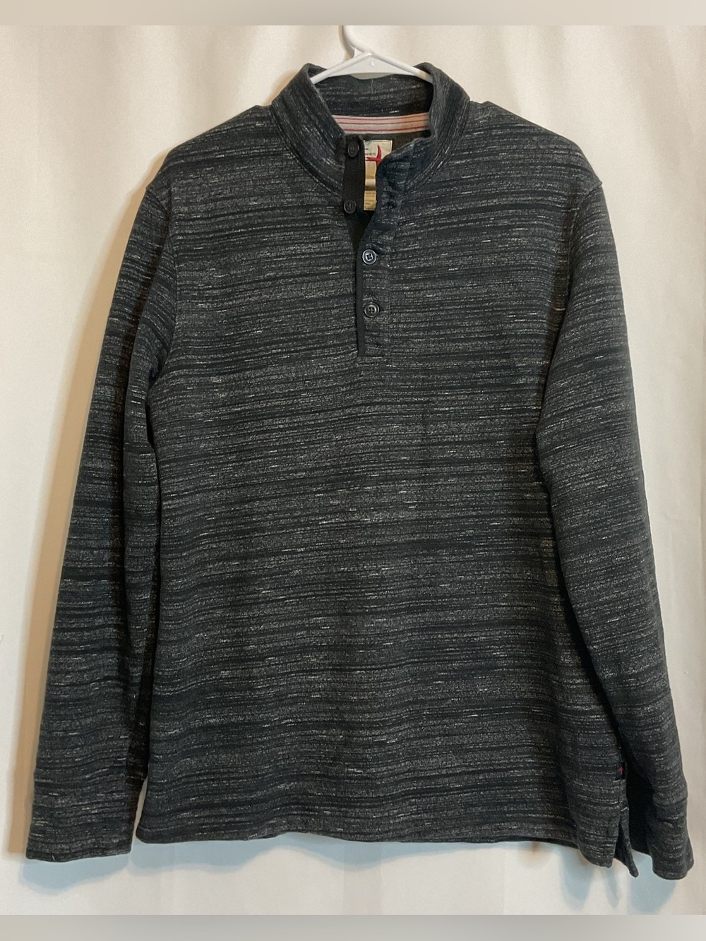Relwen mens pull over Large Dark gray